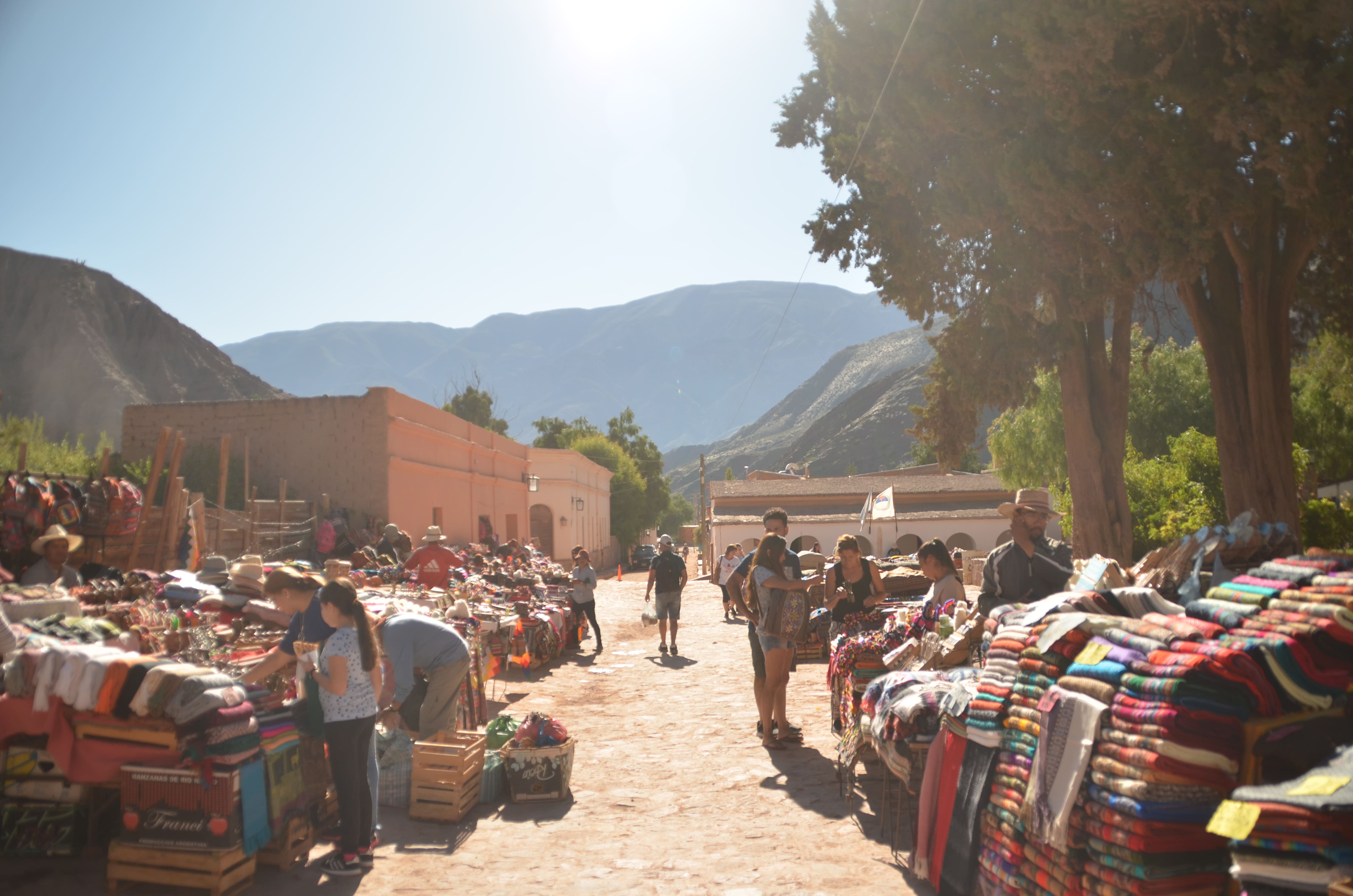 El pueblo de Purmamarca